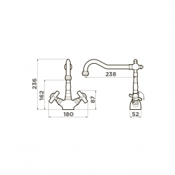 Кухонный смеситель OMOIKIRI TOKIGAWA