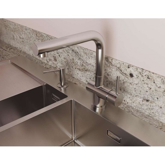 Кухонный смеситель OMOIKIRI KORIYAMA нержавеющая сталь