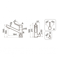 Кухонный смеситель OMOIKIRI TONAMI