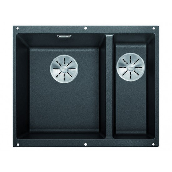 Blanco Subline 340/160-U Silgranit INFINO чаша слева