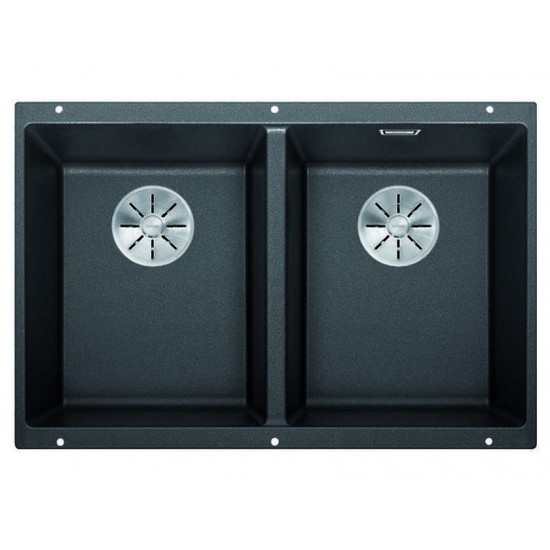 Blanco Subline 350/350-U Silgranit INFINO