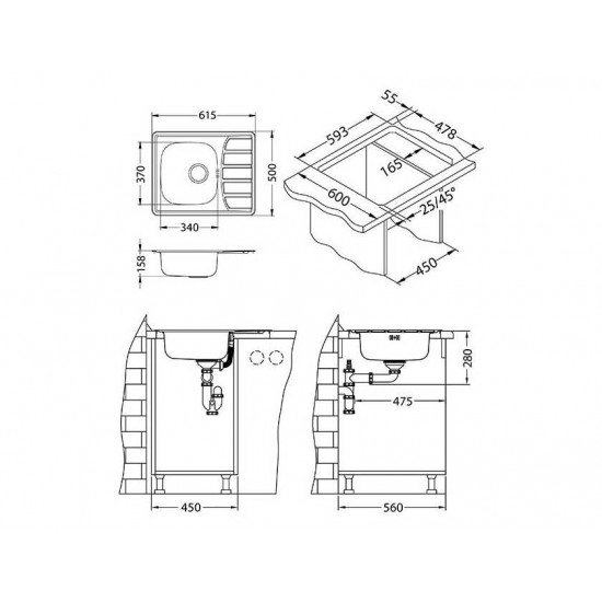 ALVEUS ZOOM 10 NAT-90-061X50  нерж.сталь