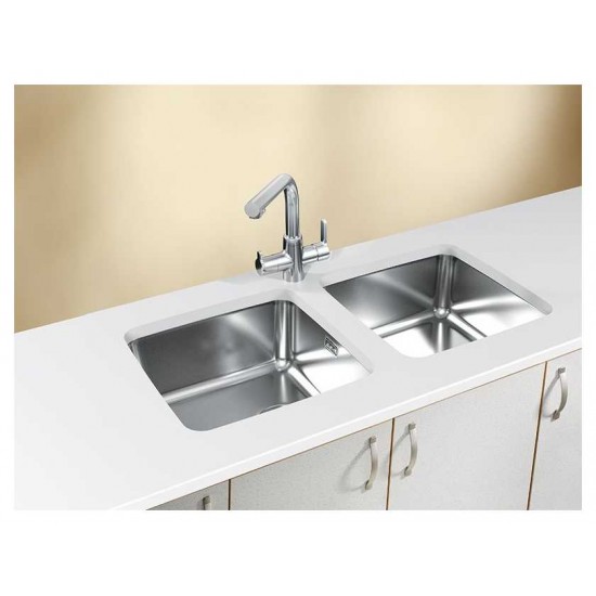 ALVEUS LUNO 30 SAT 90 FI 400X400 U  нерж.сталь