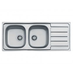 ALVEUS LINE 100 NAT-90 1160X500 2X  нерж.сталь