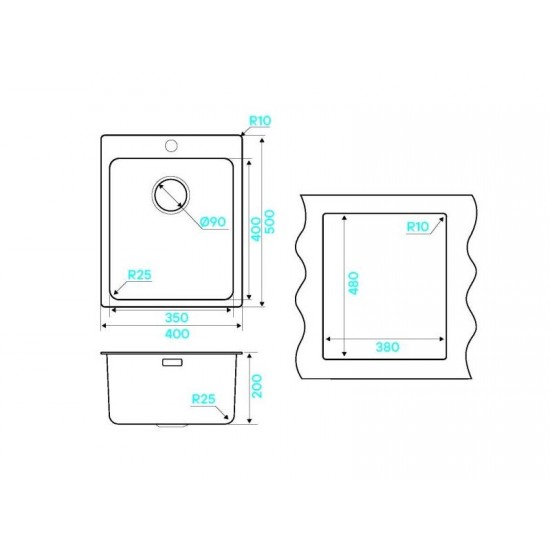 Kuchenstern HERD 40 нержавеющая сталь