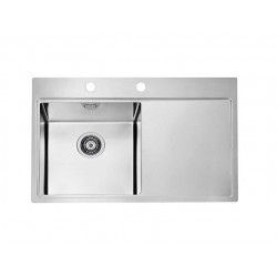 ALVEUS PURE 40L KMB-90 790X525 1X левая  нерж.сталь