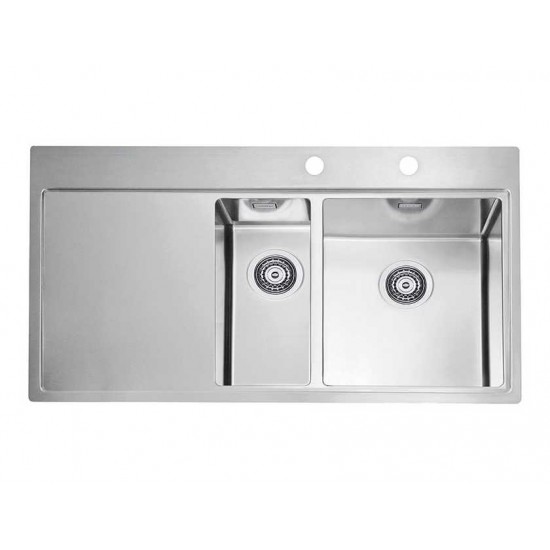 ALVEUS PURE 60 KMB-90 980X525 правая нерж.сталь