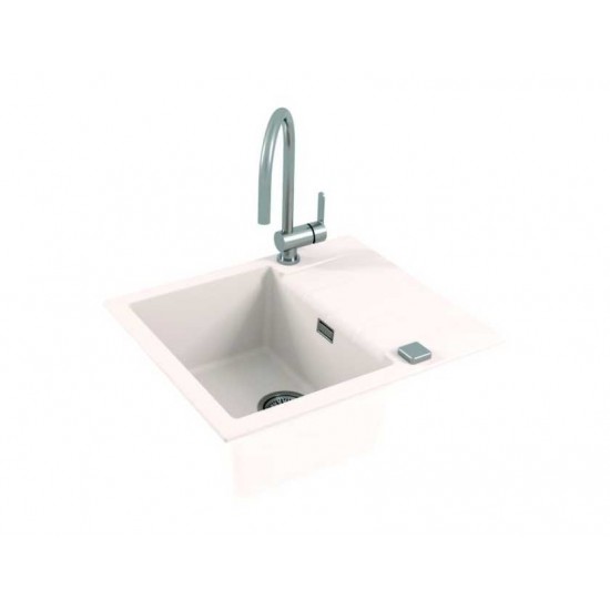 ALVEUS GRANITAL CADIT 10 ARCTIC - G11 590 X 500 белый