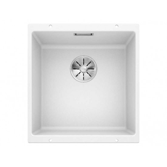 Blanco Subline 400-U Silgranit(мягкий белый) INFINO