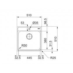 Franke BCX 210-51 TL