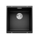Blanco SUBLINE 400-U SILGRANIT PuraDur черный с отв.арм. InFino