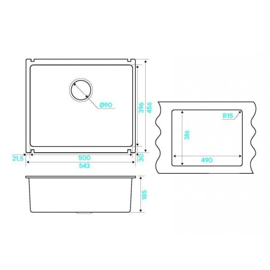 Kuchenstern SUBKERAM 60 KeraPlus керам.черный