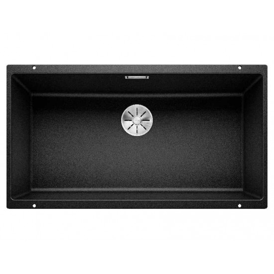 Blanco SUBLINE 800-U SILGRANIT PuraDur черный с отв.арм. InFino