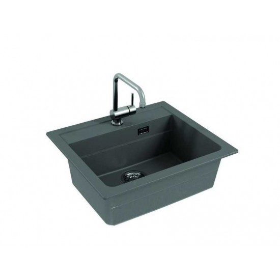 ALVEUS GRANITAL ATROX 30 CONCRETE - G81 590 X 500 серый