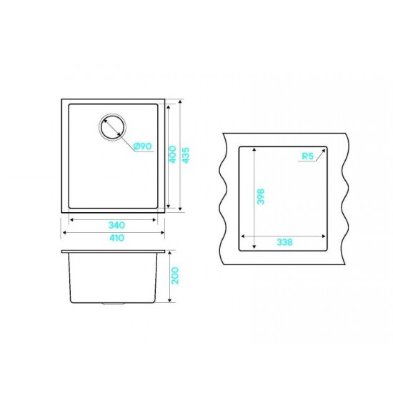Kuchenstern SUB 45  α-Granit