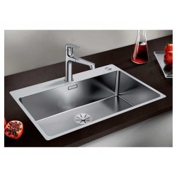 Blanco ANDANO 700-IF/A InFino нерж. сталь  (клапан-автомат PushControl)