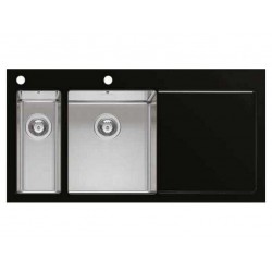 Imenza Charisma 1/2 1B 1D чёрная  (чаша справа)