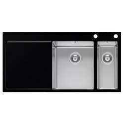 Imenza Instinct 1 1/2B 1D черная (чаша справа)