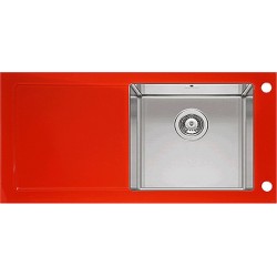 Imenza Passion 1B 1D (100x50) красная  (чаша справа)