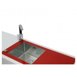 Imenza Passion 1B 1D (100x50) красная  (чаша справа)