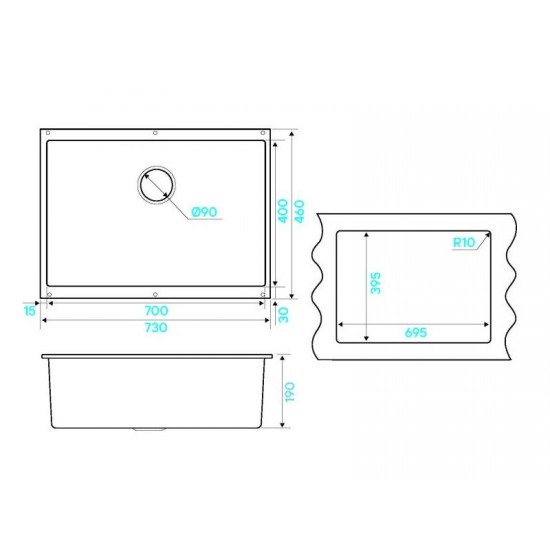 Kuchenstern UNDER 80 Ku-Granit
