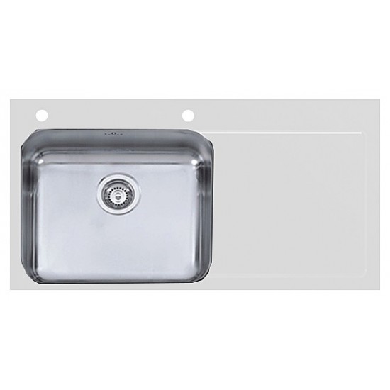 Imenza Adventure 1B 1D (100x53) белая (чаша слева)