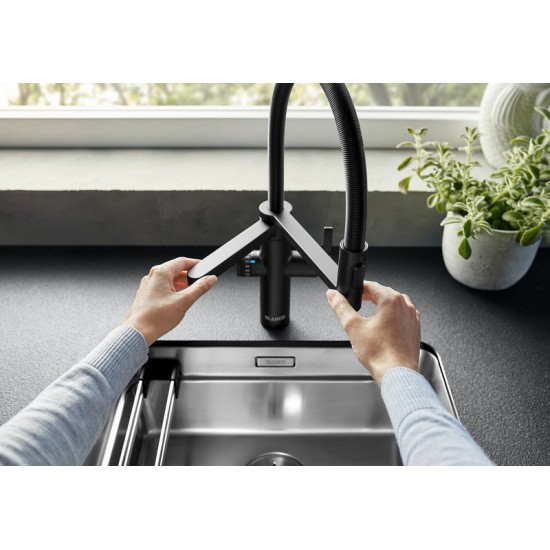 Blanco EVOL-S Pro Filter черный матовый