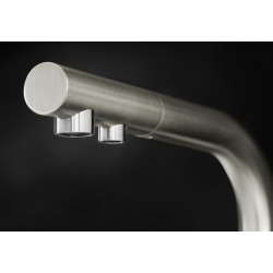 Blanco FONTAS II сатин тёмная  сталь