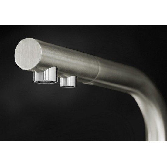 Blanco FONTAS II сатин тёмная  сталь