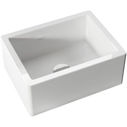 Мойка для кухни Kerasan Hannah 60 см белая 541001