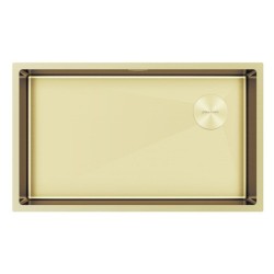 Мойка для кухни Paulmark Next-Skew 74 см светлое золото PM887444-LG