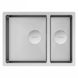 Мойка для кухни Paulmark Next 58 см нержавеющая сталь PM225844-BS