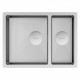 Мойка для кухни Paulmark Next 58 см нержавеющая сталь PM225844-BS