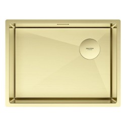 Мойка для кухни Paulmark Next-Skew 58 см светлое золото PM885844-LG