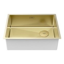 Мойка для кухни Paulmark Next-Skew 58 см светлое золото PM885844-LG