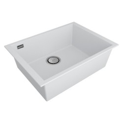 Мойка для кухни Paulmark Neo classic 60 см белая матовая PM966044-WH