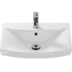 Раковина Cersanit Carina 55 см белая S-UM-CAR55/1-w