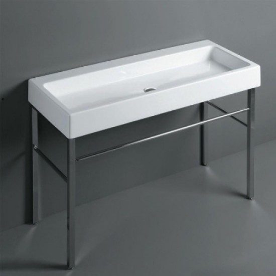 Раковина консоль Simas Frozen U 120 Staron