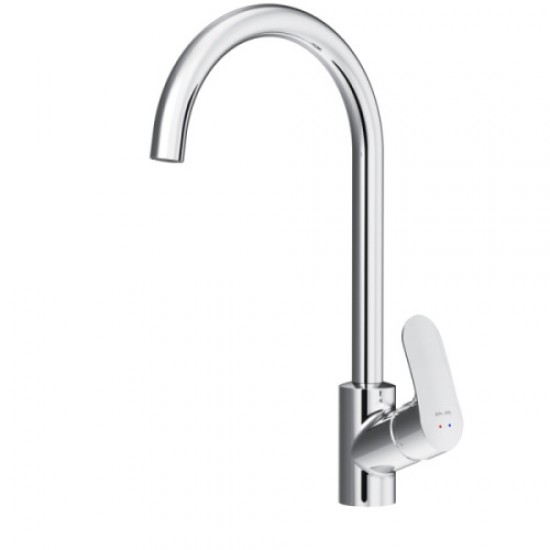 Смеситель для кухни Am.Pm Like с высоким изливом хром F8007100 Staron