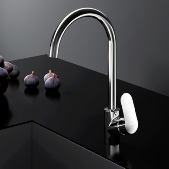 Смеситель для кухни Am.Pm Like с высоким изливом хром F8007100 Staron