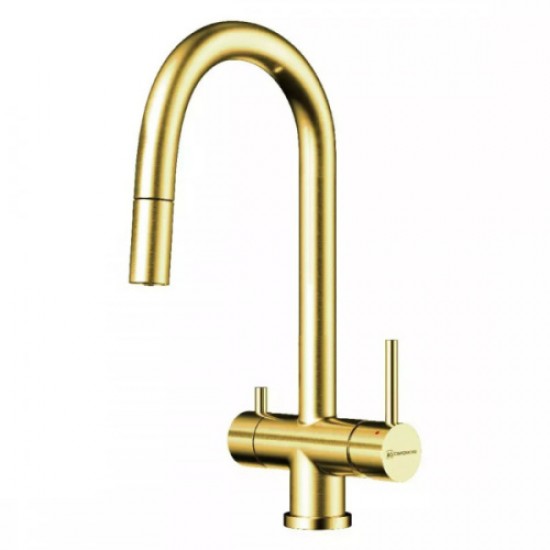 Смеситель для питьевой воды Omoikiri Akita-S LG светлое золото 4994350