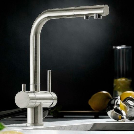 Смеситель для питьевой воды Blanco Fontas II нержавеющая сталь 525138