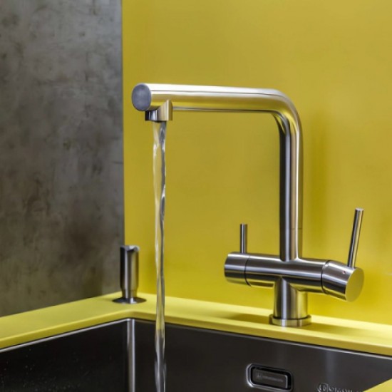 Смеситель для питьевой воды Omoikiri Takamatsu-S BN нержавеющая сталь 4994346