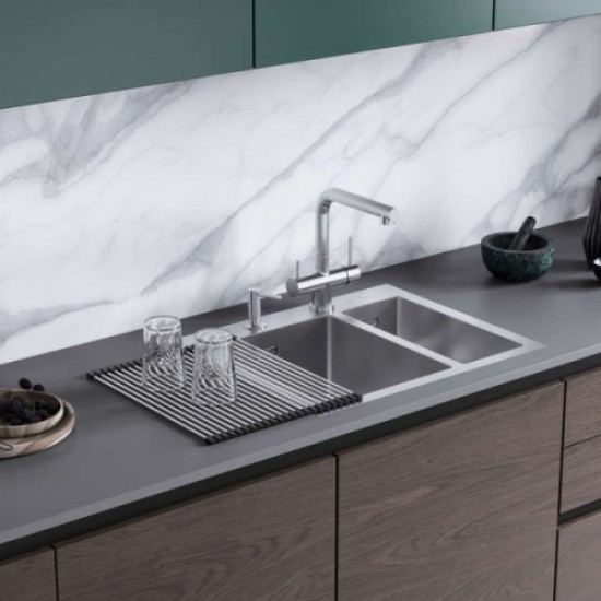 Смеситель для питьевой воды Omoikiri Takamatsu-S BN нержавеющая сталь 4994346