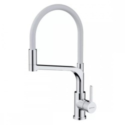 Смеситель для питьевой воды Omoikiri Sinto 2 Plus C-WH хром/белый 4994378