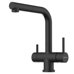 Смеситель для питьевой воды Omoikiri Takamatsu-S BL черный 4994570