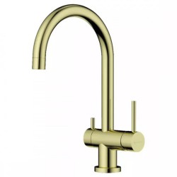 Смеситель для питьевой воды Omoikiri Yamada LG светлое золото 4994479