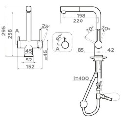 Смеситель для питьевой воды Omoikiri Takamatsu-S AZ azur blue 4994492