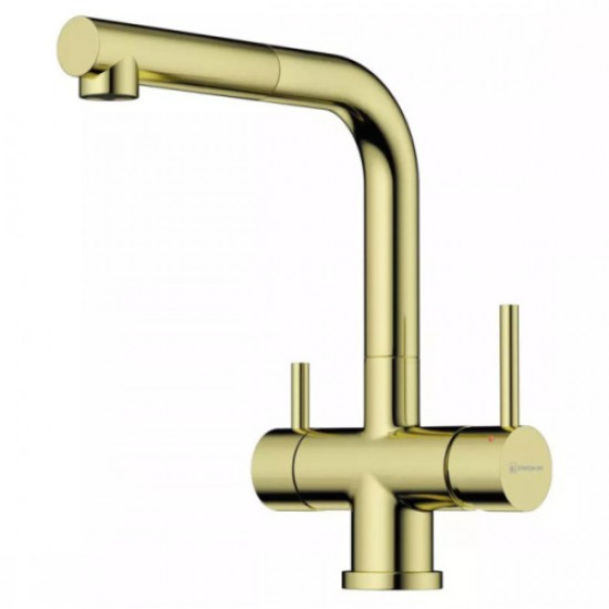 Смеситель для питьевой воды Omoikiri Takamatsu-S LG светлое золото 4994476