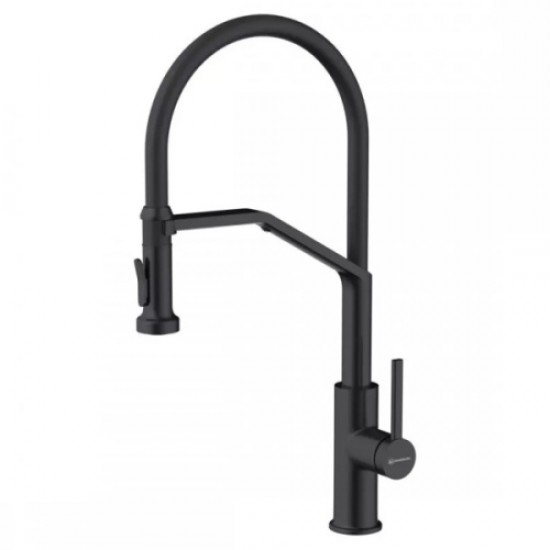 Смеситель для питьевой воды Omoikiri Makkari 2 Plus-SB GB-BL графит/черный 4994495